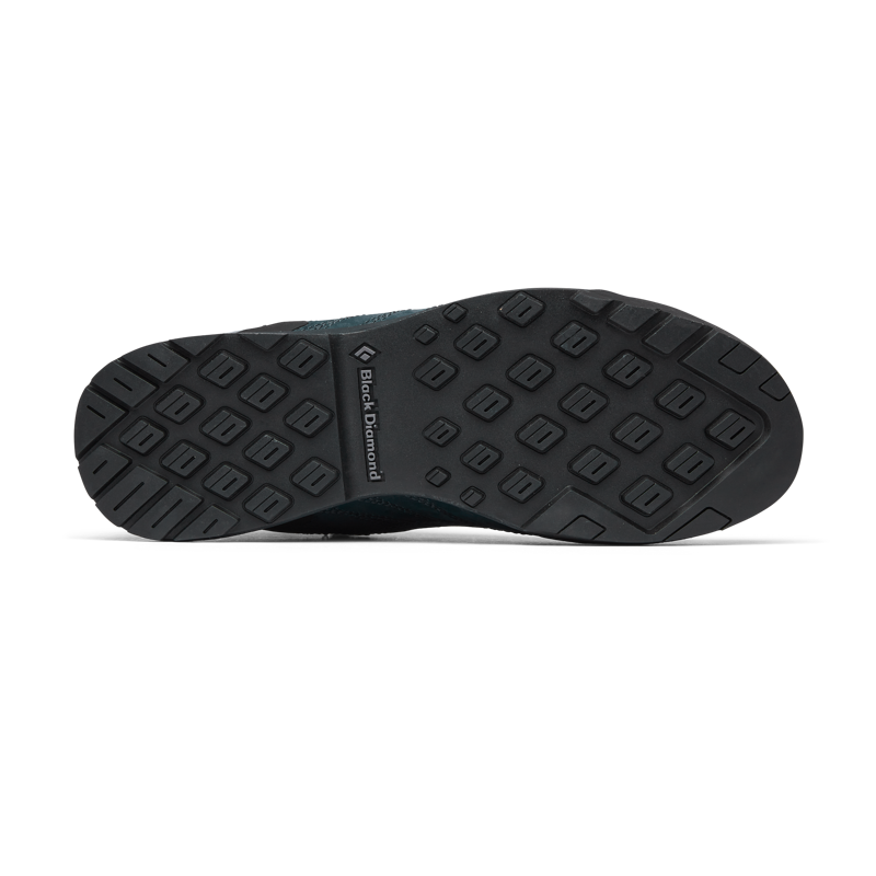 Black Diamond Mens Mission Leather Mid WP Approach Shoes Eclipse/Red Rock-3